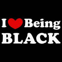 I Love Being Black I Like To Be Black 16 in Basic Backpack
