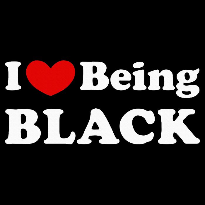 I Love Being Black I Like To Be Black 16 in Basic Backpack