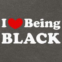 I Love Being Black I Like To Be Black Cotton Canvas Backpack