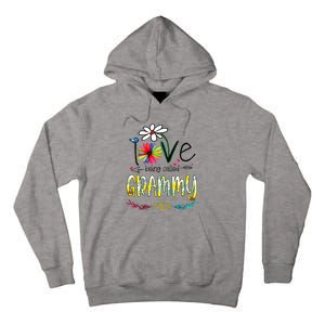 I Love Being Called Grammy Sunflower Mothers Day Gift Tall Hoodie