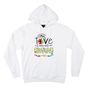 I Love Being Called Grammy Sunflower Mothers Day Gift Hoodie