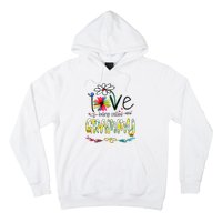 I Love Being Called Grammy Sunflower Mothers Day Gift Hoodie