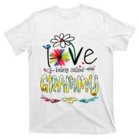 I Love Being Called Grammy Sunflower Mothers Day Gift T-Shirt