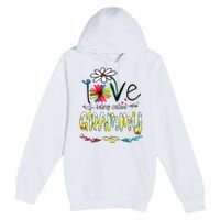 I Love Being Called Grammy Sunflower Mothers Day Gift Premium Pullover Hoodie