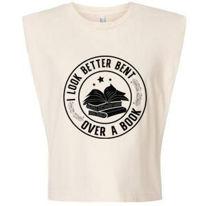 I Look Better Bent Over A Book Lover Reading Club Matching Garment-Dyed Women's Muscle Tee