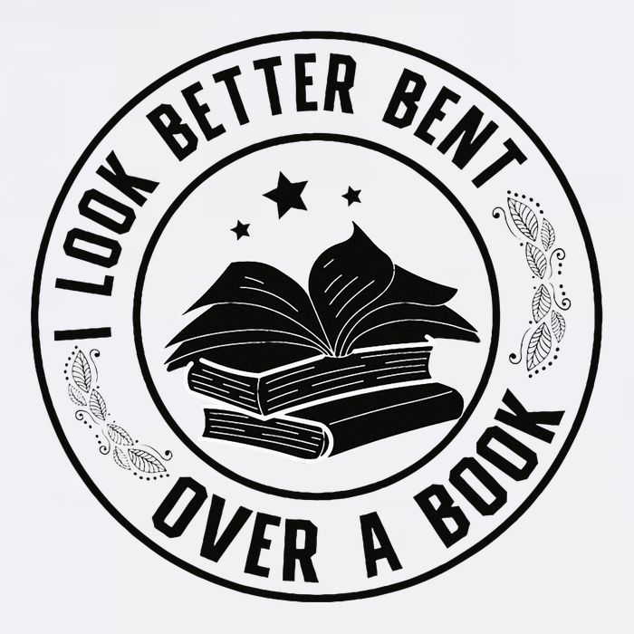 I Look Better Bent Over A Book Lover Reading Club Matching Flat Bill Trucker Hat