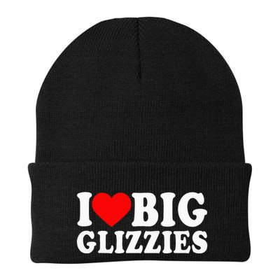 I Love Big Glizzies I Heart Hot Dog Lover Glizzy Gobbler Beanie