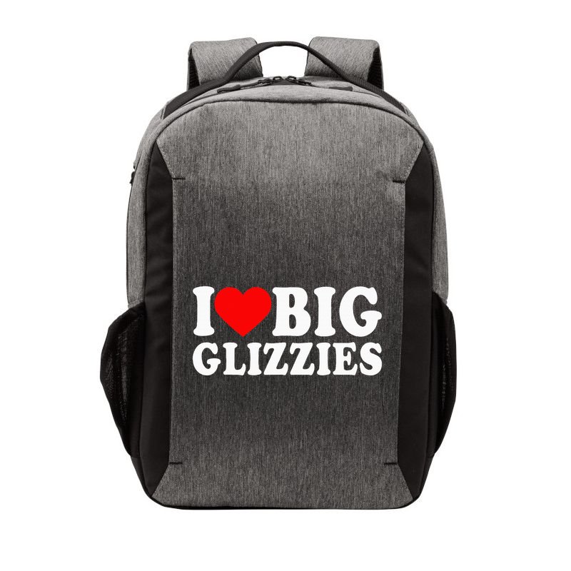 I Love Big Glizzies I Heart Hot Dog Lover Glizzy Gobbler Vector Backpack