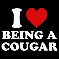 I Love Being A Cougar I Heart Being A Cougar  Cooling Performance Crew T-Shirt