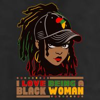 I Love Being A Black Woman Celebrate Black History Cool Comfort Performance Bucket Hat