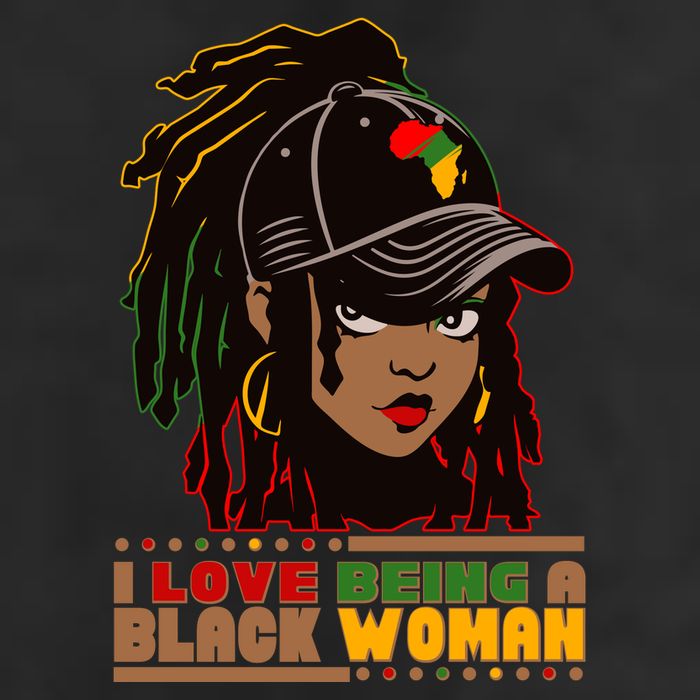 I Love Being A Black Woman Celebrate Black History Cool Comfort Performance Bucket Hat