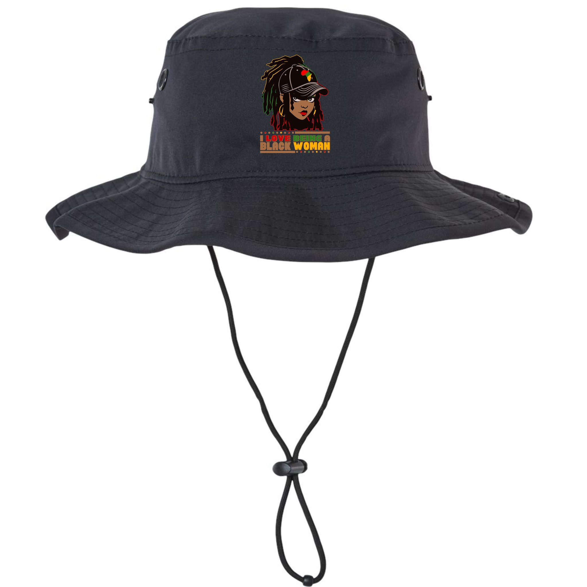 I Love Being A Black Woman Celebrate Black History Bucket Hat