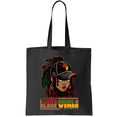 I Love Being A Black Woman Celebrate Black History Bag
