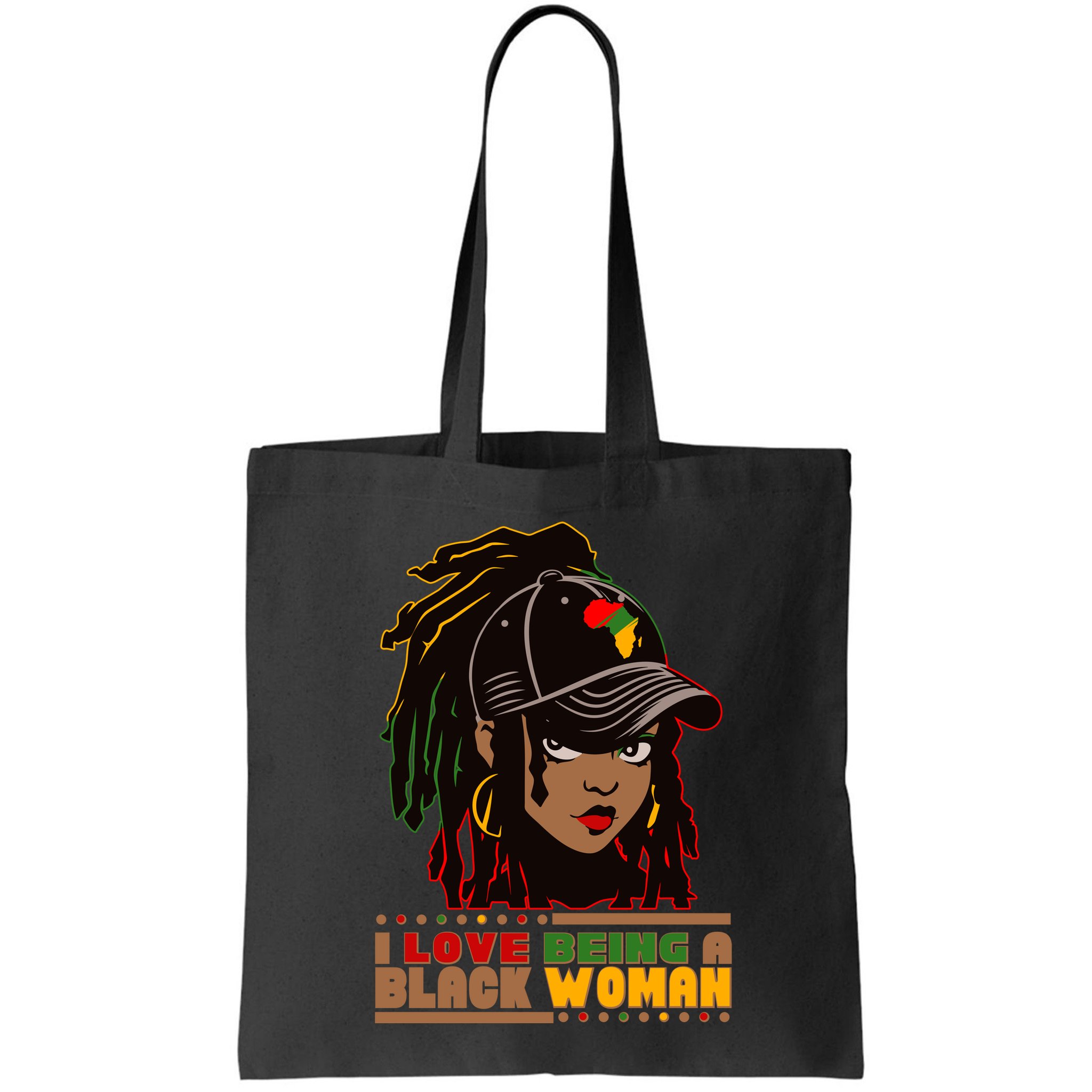 I Love Being A Black Woman Celebrate Black History Bag
