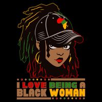 I Love Being A Black Woman Celebrate Black History Bag