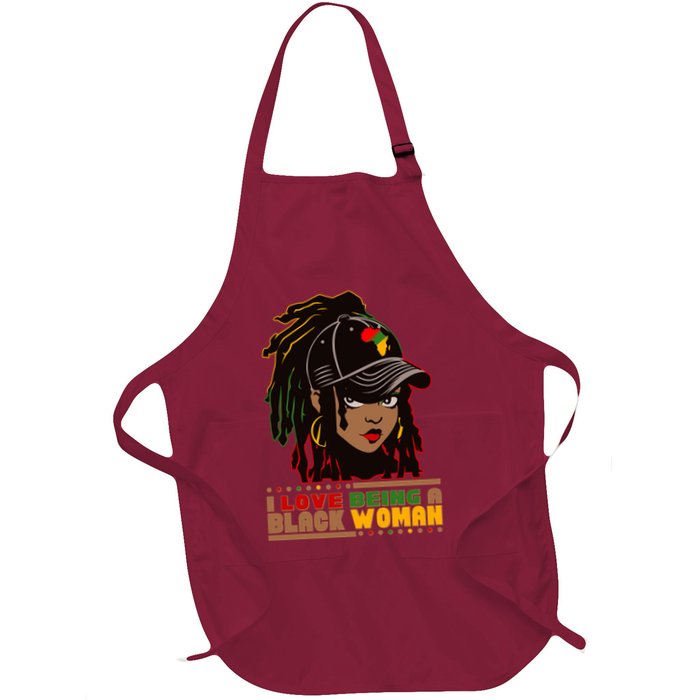 I Love Being A Black Woman Celebrate Black History Apron