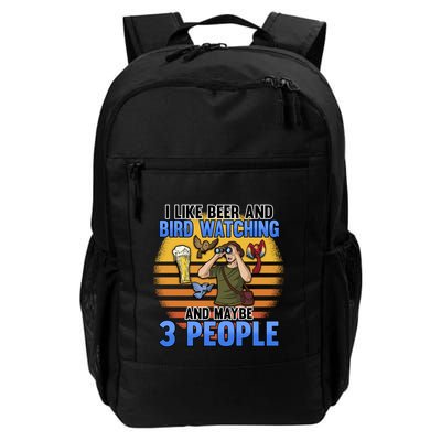 I Love Beer And Bird Watching And Maybe 3 People Ing Great Gift Backpack
