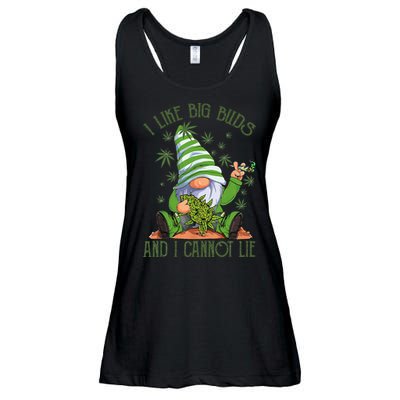 I Like Big Buds And I Cannot Lie Marijuana Cannabis Weed 420 Ladies Essential Flowy Tank