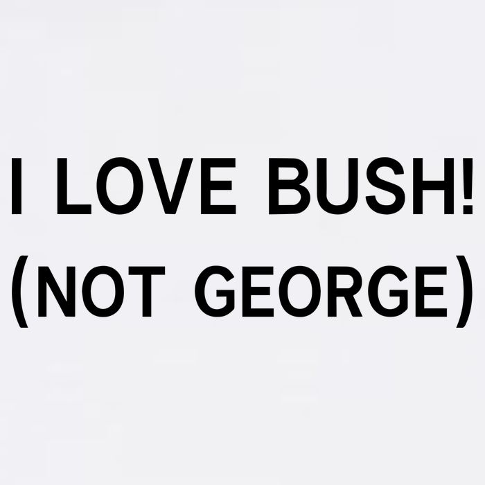 I Love Bush Not George Adult Drive Performance Visor