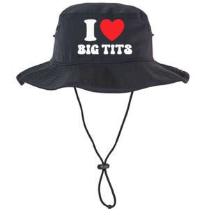 I Love Big Tits Funny Titties Boobs Lesbian Bachelor Party Legacy Cool Fit Booney Bucket Hat