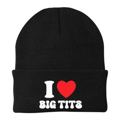 I Love Big Tits Funny Titties Boobs Lesbian Bachelor Party Beanie