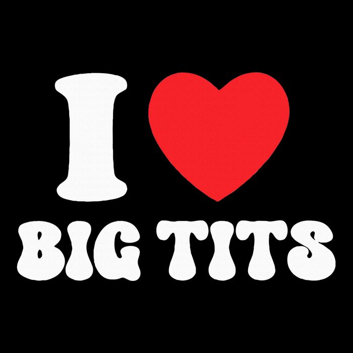 I Love Big Tits Funny Titties Boobs Lesbian Bachelor Party Women's Crop Top Tee