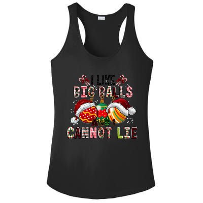 I Like Big Balls And Cannot Lie Funny Christmas Funny Gift Ladies PosiCharge Competitor Racerback Tank