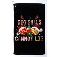 I Like Big Balls And Cannot Lie Funny Christmas Funny Gift Golf Towel