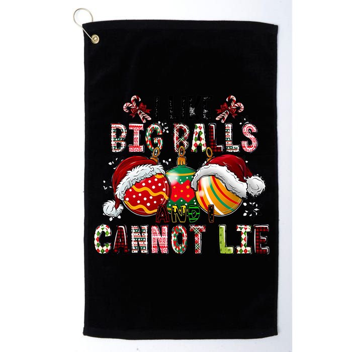 I Like Big Balls And Cannot Lie Funny Christmas Funny Gift Golf Towel