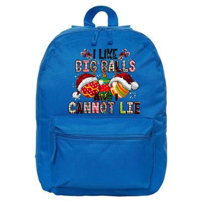 I Like Big Balls And Cannot Lie Funny Christmas Funny Gift 16 in Basic Backpack