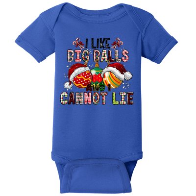 I Like Big Balls And Cannot Lie Funny Christmas Funny Gift Baby Bodysuit