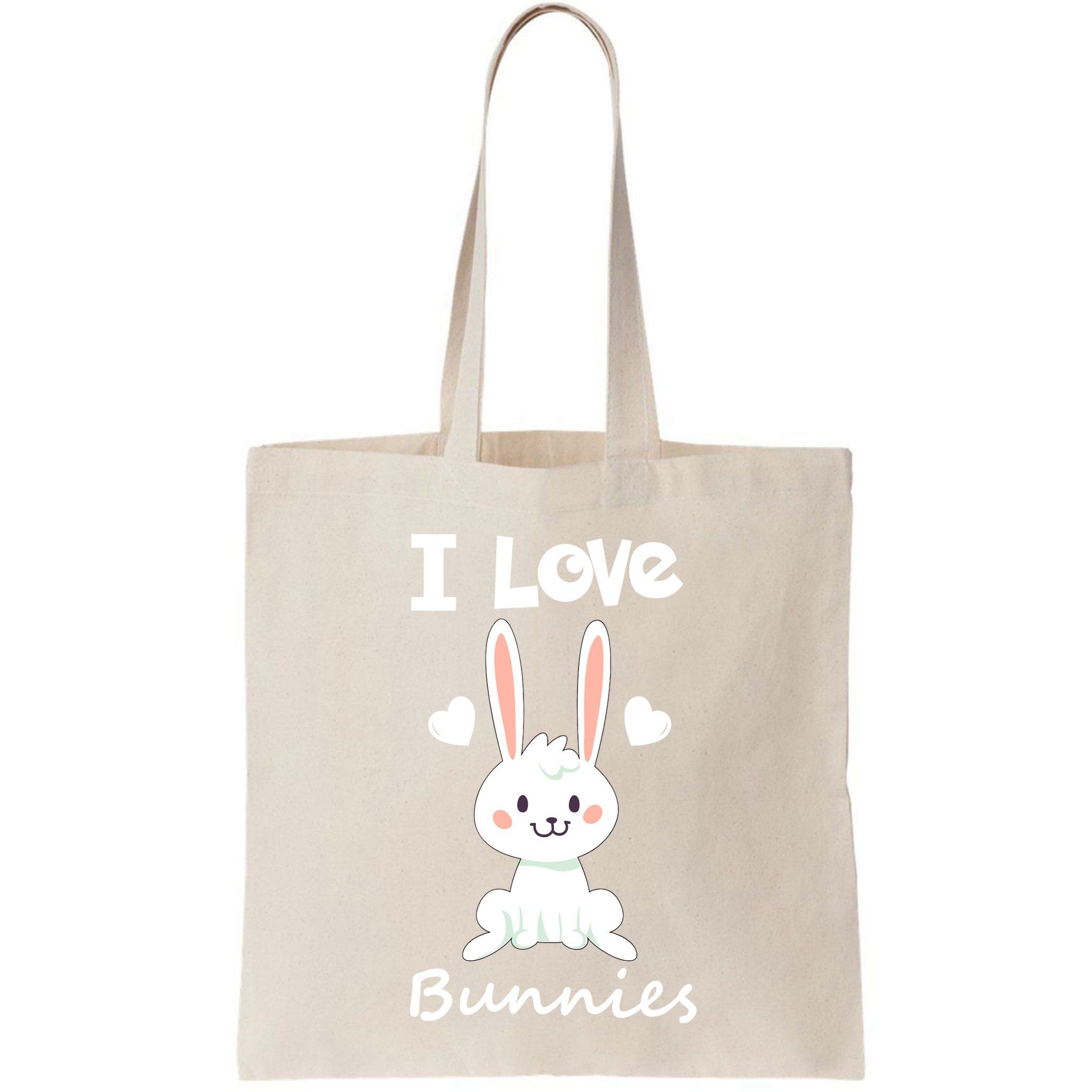 I Love Bunnies Rabbit Animal Bag