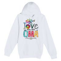 I Love Being Called Oma Daisy Flower Cute Mother's Day Premium Pullover Hoodie