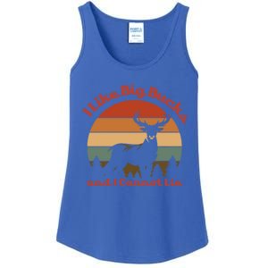 I Like Big Bucks And I Cannot Lie Deer Hunter Gift Ladies Essential Tank