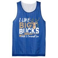 I Like Big Bucks And I Cannot Lie Deer Hunting Gift Mesh Reversible Basketball Jersey Tank