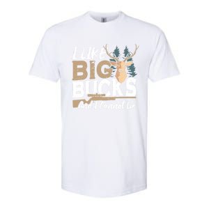 I Like Big Bucks And I Cannot Lie Deer Hunting Gift Softstyle CVC T-Shirt