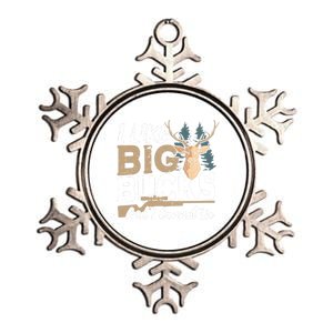 I Like Big Bucks And I Cannot Lie Deer Hunting Gift Metallic Star Ornament