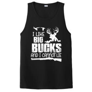 I Like Big Bucks And I Cannot Lie Deer Hunting Meaningful Gift PosiCharge Competitor Tank