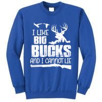 I Like Big Bucks And I Cannot Lie Deer Hunting Meaningful Gift Sweatshirt