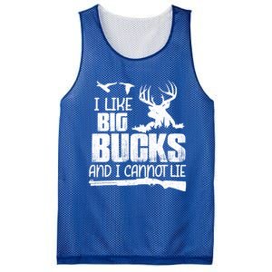 I Like Big Bucks And I Cannot Lie Deer Hunting Meaningful Gift Mesh Reversible Basketball Jersey Tank