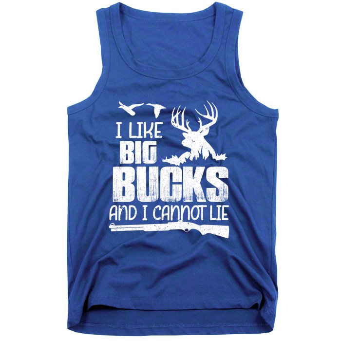 I Like Big Bucks And I Cannot Lie Deer Hunting Meaningful Gift Tank Top