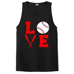 I Love Baseball PosiCharge Competitor Tank