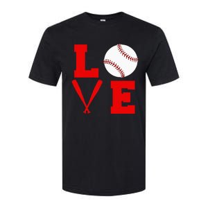 I Love Baseball Softstyle CVC T-Shirt