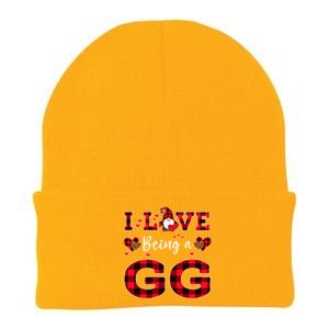 I Love Being A Gg Gnome Valentine's Day Gg Meaningful Gift Knit Cap Winter Beanie