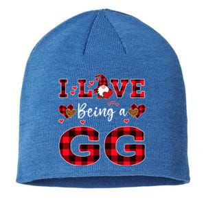 I Love Being A Gg Gnome Valentine's Day Gg Meaningful Gift Sustainable Beanie