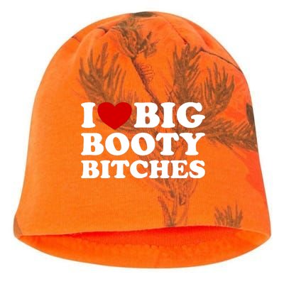 I Love Big Booty Bitches Kati - Camo Knit Beanie