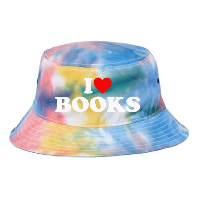 I Love Books Tie Dye Newport Bucket Hat