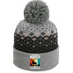 I Like Big Bucks And I Cannot Lie Hunting Gift The Baniff Cuffed Pom Beanie