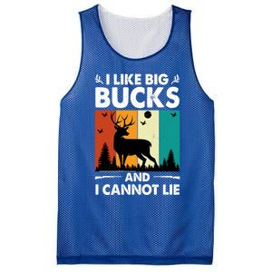 I Like Big Bucks And I Cannot Lie Hunting Gift Mesh Reversible Basketball Jersey Tank