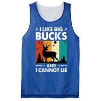 I Like Big Bucks And I Cannot Lie Hunting Gift Mesh Reversible Basketball Jersey Tank